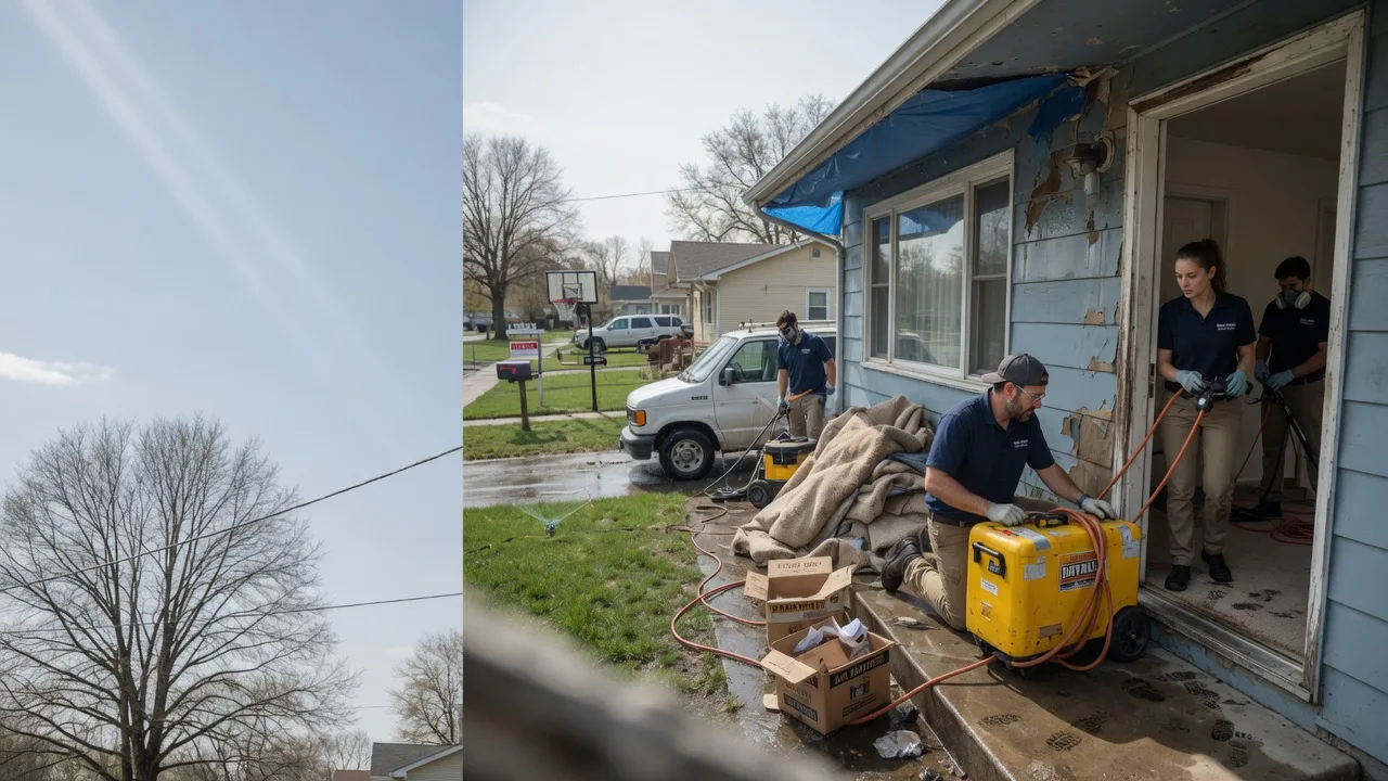 Basement Flood Cleanup in Helper, UT near me